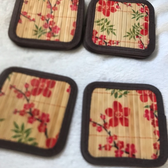 Other - vintage asian bamboo kitchen accessories 8 pieces